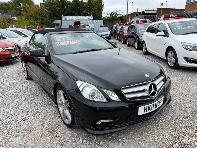 MERCEDES-BENZ E CLASS 3.0 E350 CDI V6 BlueEfficiency Sport Cabriolet G-Tronic Euro 5 2dr